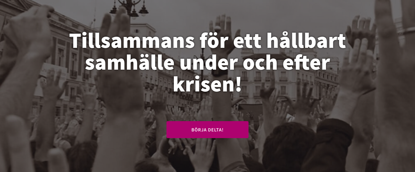 Digidem Lab lanserar plattform för solidariska initiativ under Corona-krisen